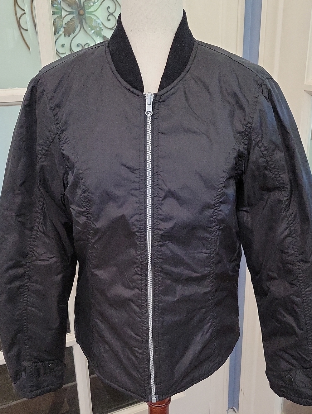 Vintage HARLEY-DAVIDSON Black Nylon Riding Jacket | Size: M